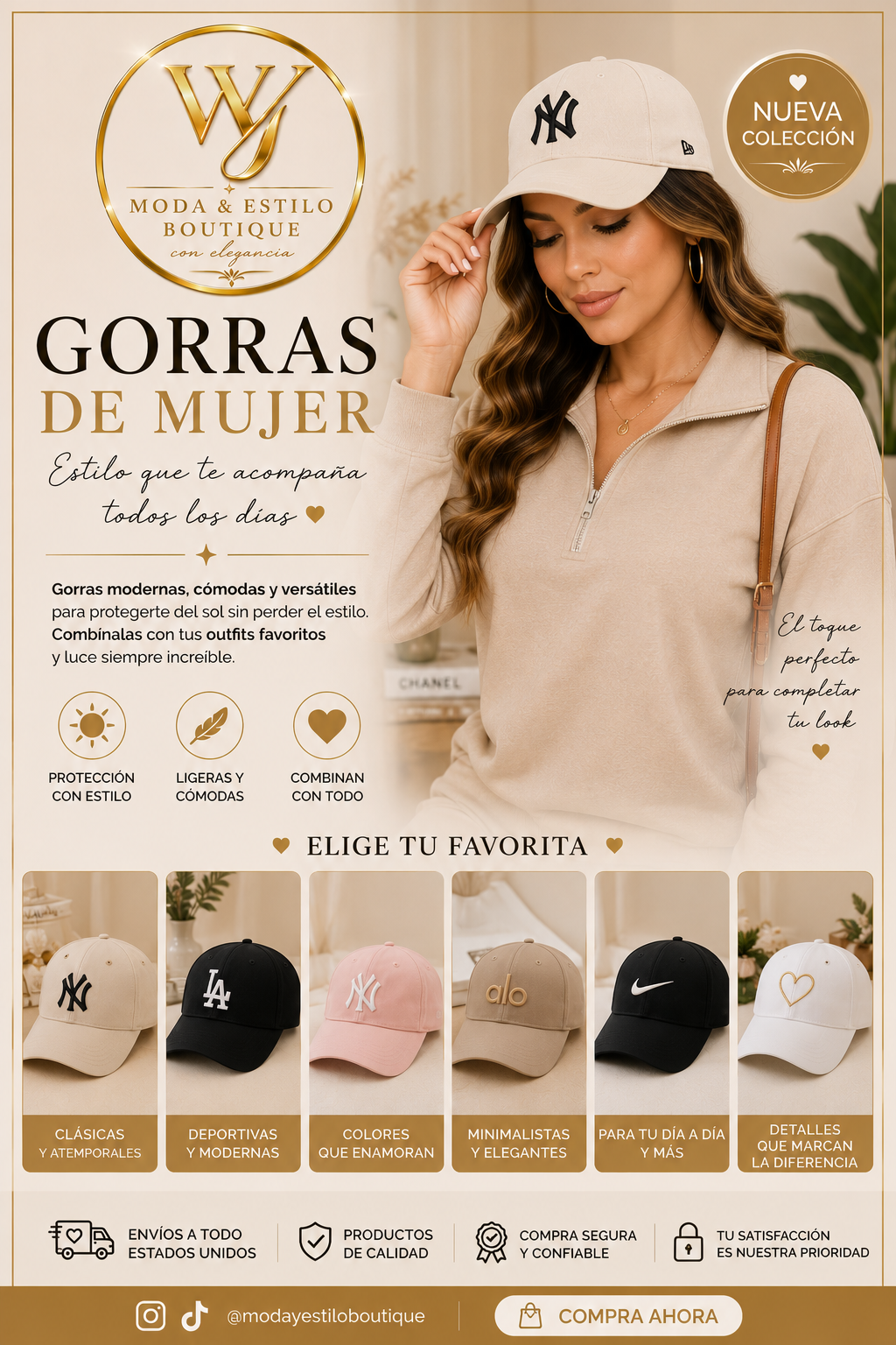 Gorras de Mujer