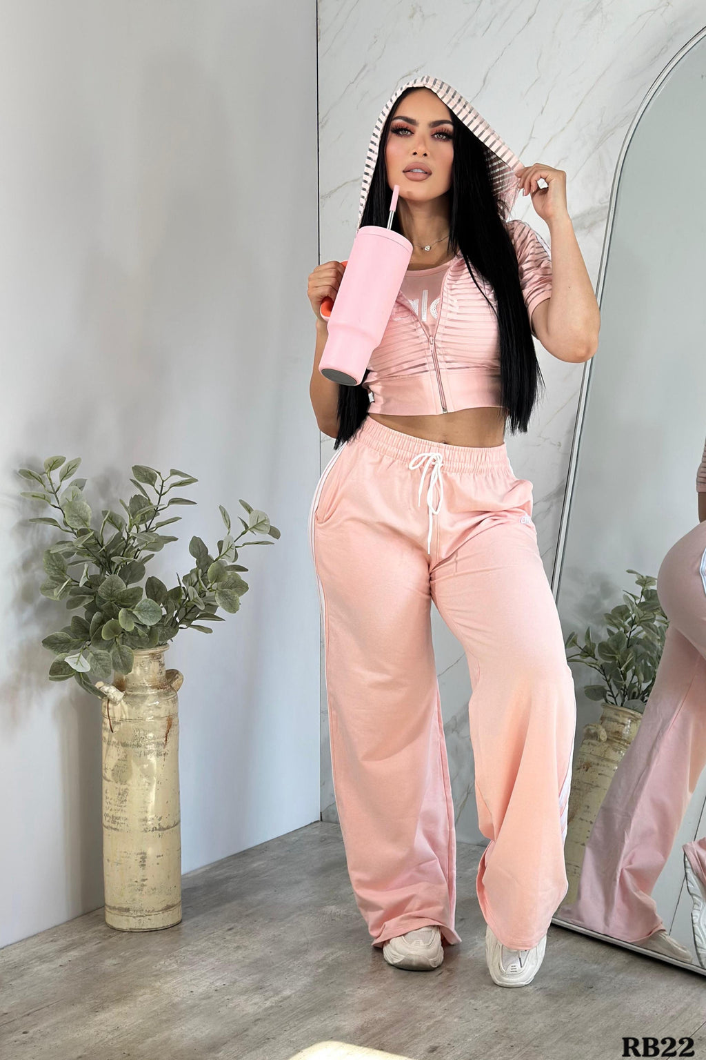 Conjunto Deportivo de Mujer 3 Piezas – Talla Única