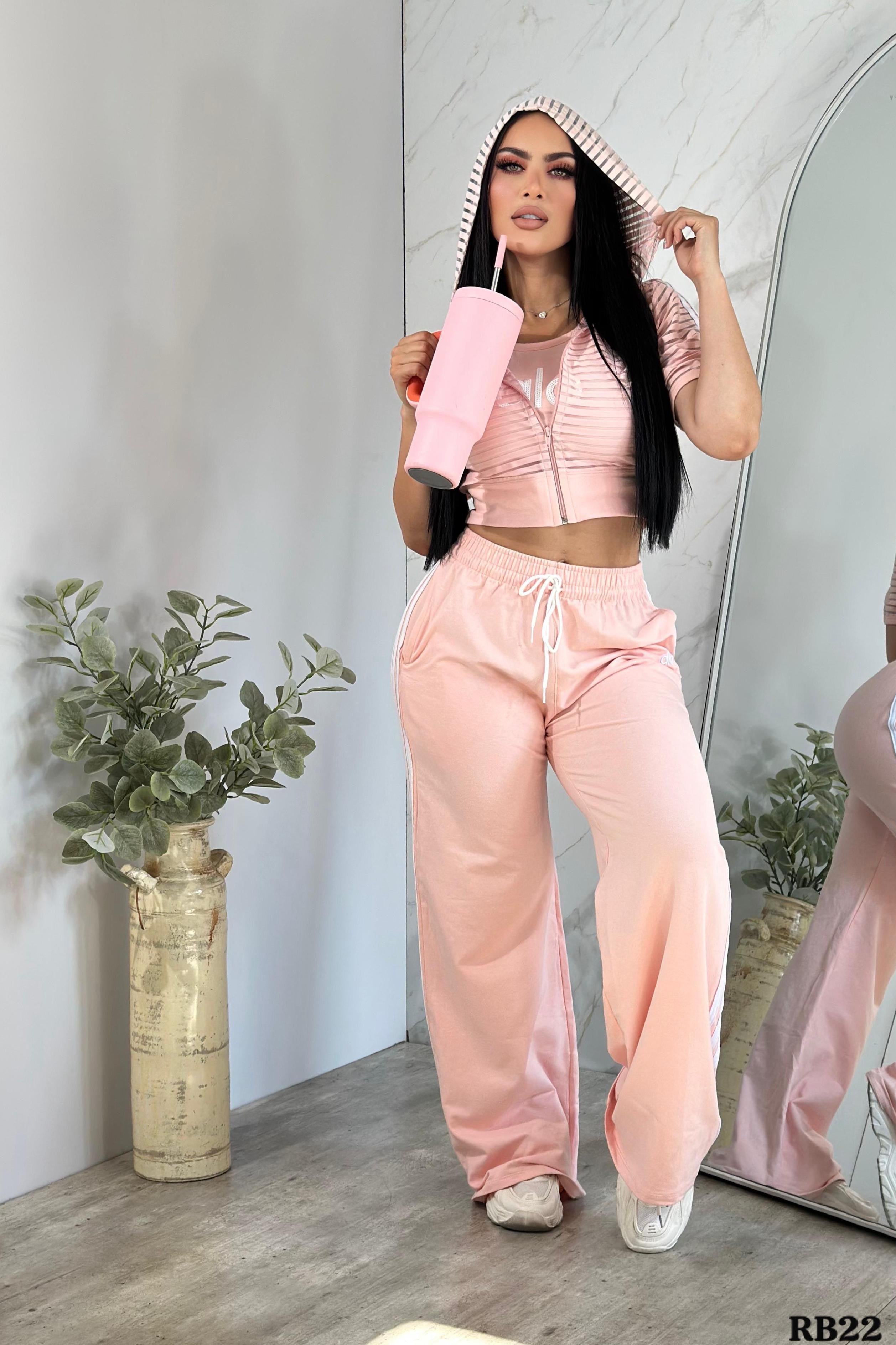 Conjunto Deportivo de Mujer 3 Piezas – Talla Única