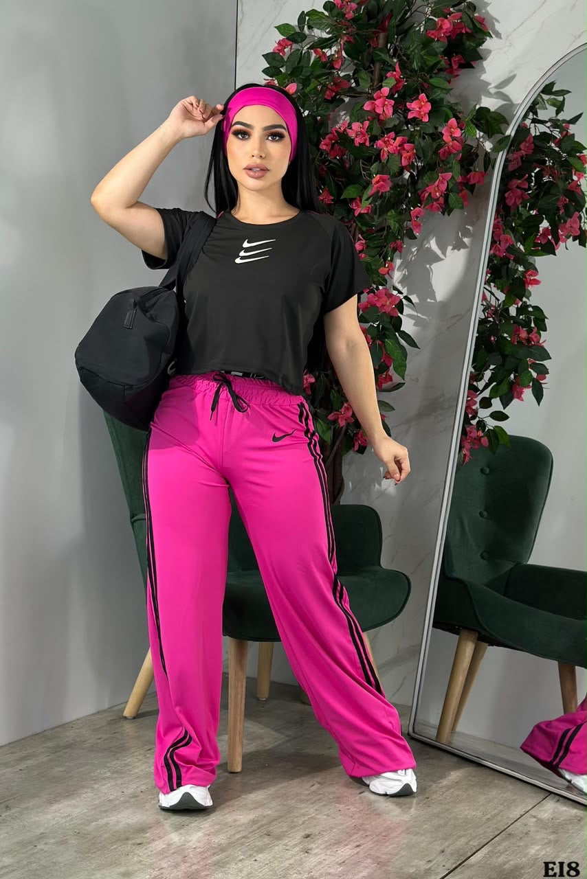 Conjunto Largo de Mujer de 2 Piezas – Talla Única S a L