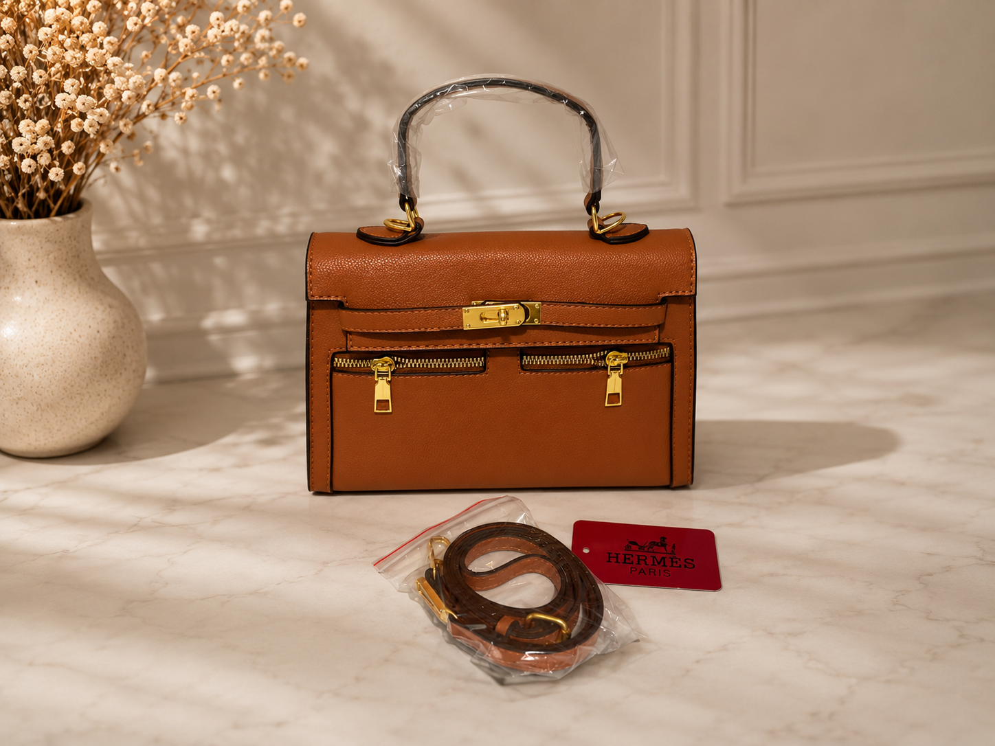 Cartera de Mujer de Mano con Asa Larga